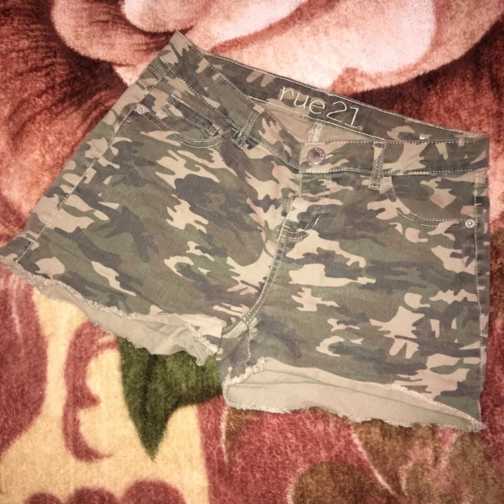 Rue21 Camouflage Shorts